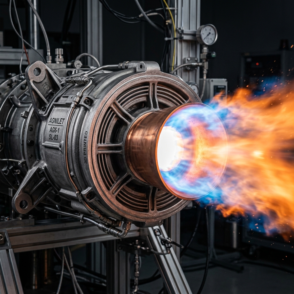 Agnikul Agnilet Engine Test Render