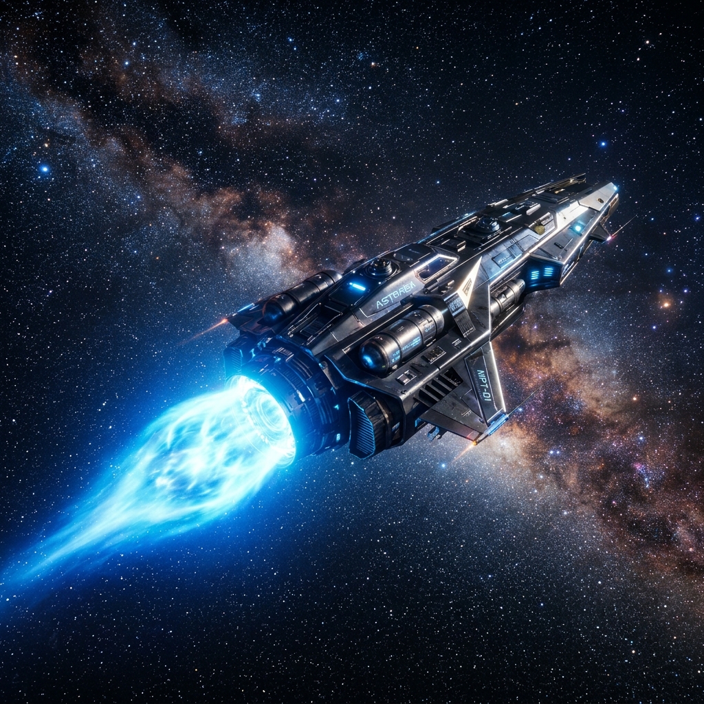 Bellatrix Microwave Plasma Thruster Render