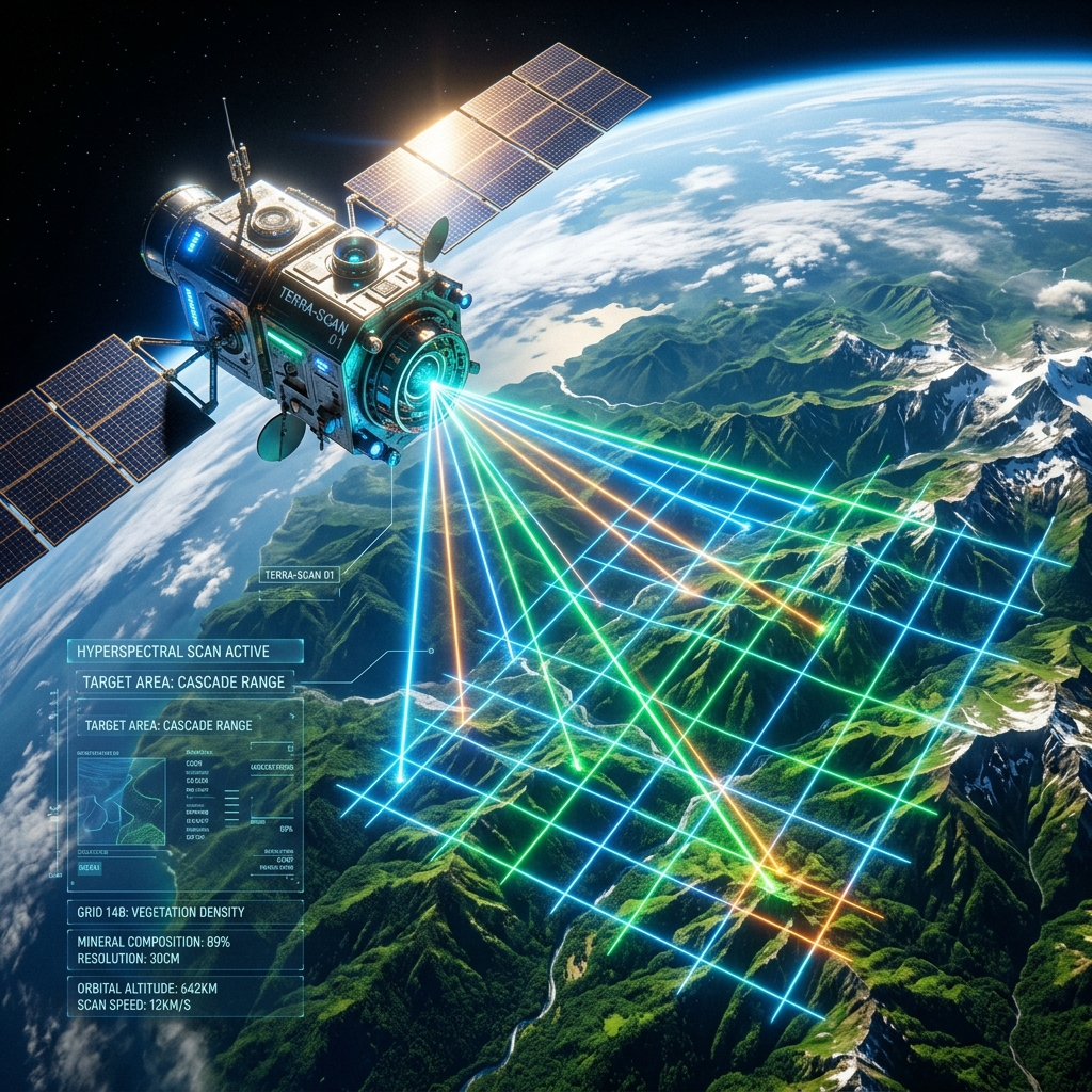 Pixxel Hyperspectral Satellite Scan